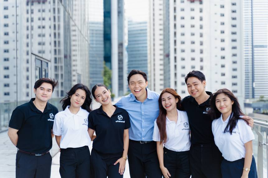 The Offshored team together in Manila
